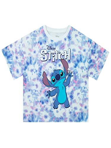 Disney Lilo und Stitch T-Shirt | Batik Stitch Kleidung für Kinder | Offizielle Lilo & Stitch Geschenke für Mädchen | 140 von Disney