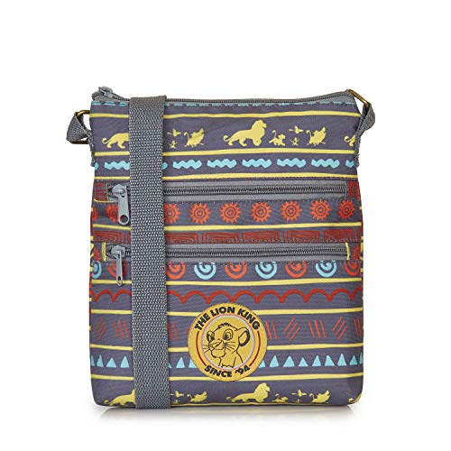 Disney Lion King Umhängetasche Damen, Kleine Handtasche Für Mädchen, Schultertasche Mit König Löwe Motiv und Simba Aufdruck | Handtasche Mit Schulterriemen | Geschenk Für Mädchen | Coole Sachen von Disney