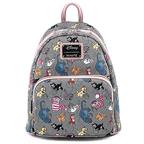 Disney Loungefly - Cats Frauen Mini-Rucksack Multicolor Kunstleder, Fan-Merch, Filme, Loungefly von Disney