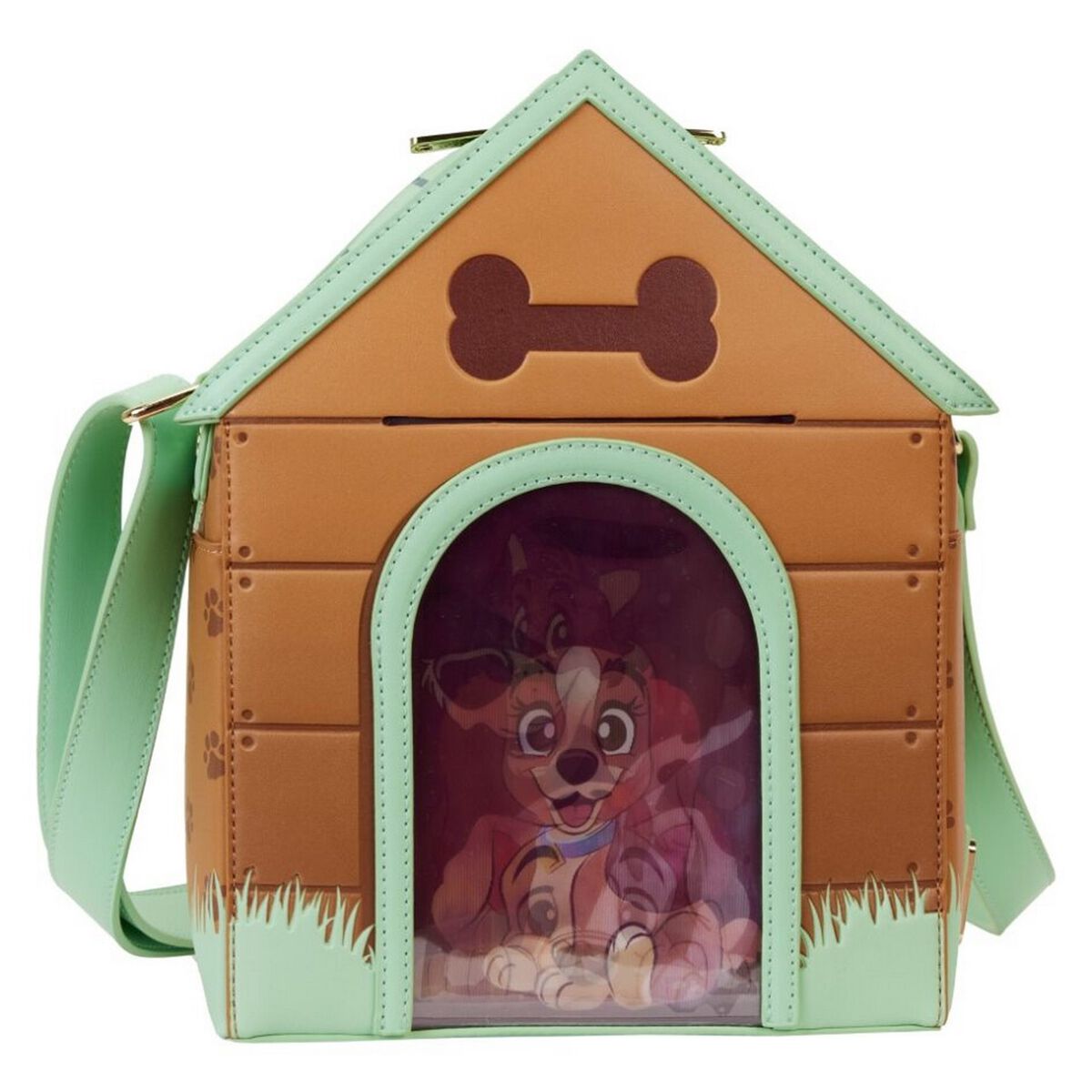 Disney Loungefly - I Heart Disney Dogs Umhängetasche multicolor von Disney