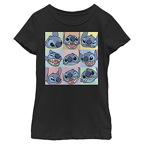 Disney Mädchen 9 Box Stitch T-Shirt, L von Disney