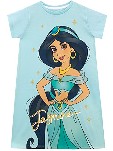 Disney Mädchen Aladdin Nachthemden Jasmine Blau 116 von Disney