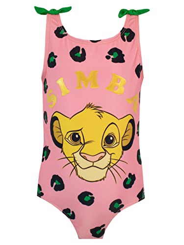 Disney Mädchen Badeanzug Lion King Simba Rosa 92 von Disney