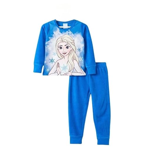 Disney Mädchen Dis FROZ 52 04 B002 S1-2A Pyjama-Set, Marine, von Disney