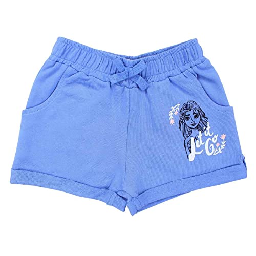 Disney Mädchen Dis Froz 52 07 9520 S1 Klassische Shorts, blau, 98 von Disney