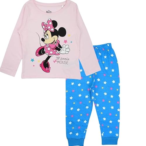 Disney Mädchen Dis MF 52049864 S1 Pyjamaset, Rose, 6A von Disney