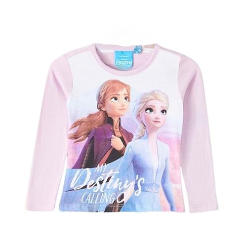 Disney Mädchen FRO23-2810 S1-3A t Shirt Damen, Violet, von Disney