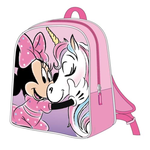 Disney Mädchen Kinder 3D Minnie Rucksack, Schwarz von Disney