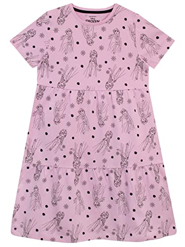 Disney Mädchen Kleid Frozen Rosa 122 von Disney