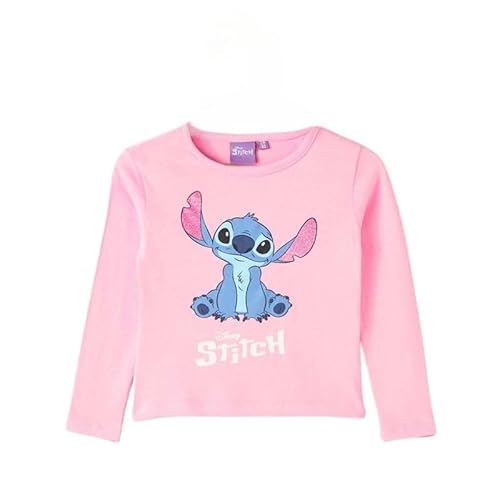 Disney Mädchen LIL23-2440 S2-3A t Shirt Damen, Rose, von Disney