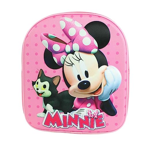 Disney Mädchen Min23-1227 S1 Rucksack, Rosa von Disney