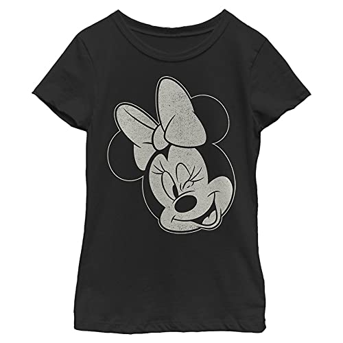 Disney Mädchen Minnie Wink T-Shirt, L von Disney