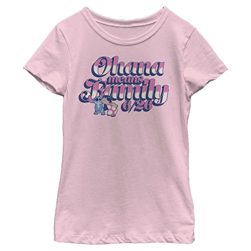 Disney Mädchen Ohana T-Shirt, S von Disney