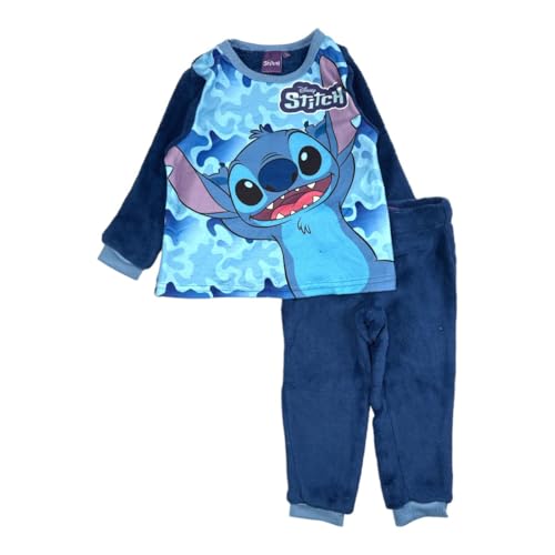 Disney Mädchen Pyjama Pyjamaset, Marine, 4 Jahre von Disney