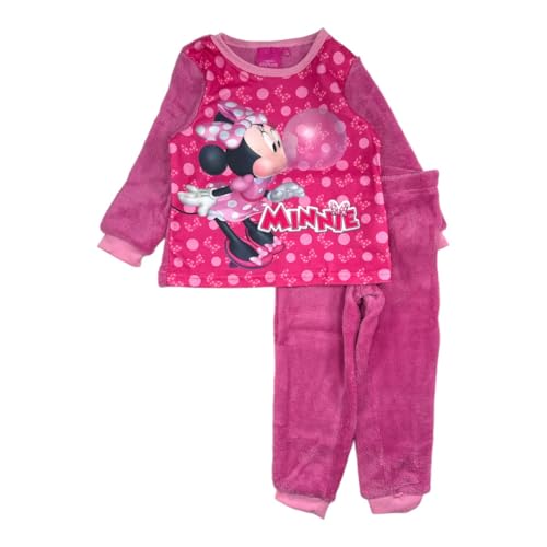 Disney Mädchen Pyjama Pyjamaset, weiß, 3 Jahre von Disney
