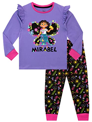 Disney Mädchen Schlafanzug Encanto Violett 104 von Disney