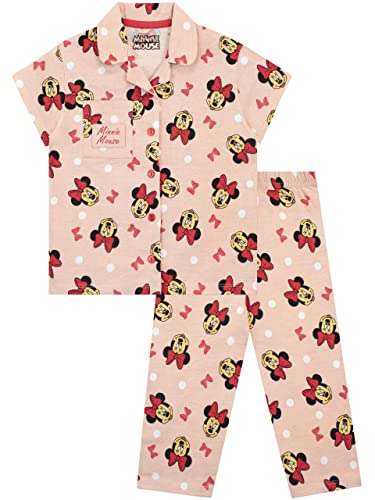 Disney Mädchen Schlafanzug Minnie Mouse Rosa 92 von Disney