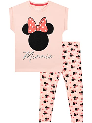 Disney Mädchen Schlafanzug Minnie Mouse Rosa 98 von Disney