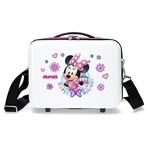 Disney Mädchen Super Helpers Reisezubehör- Kosmetiketui, Weiß, 29x21x15 cms von Disney