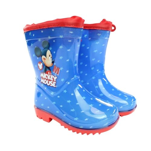 Disney Botte Lilo Stitch Junge Rain Boot, BLEU, 26 EU von Disney