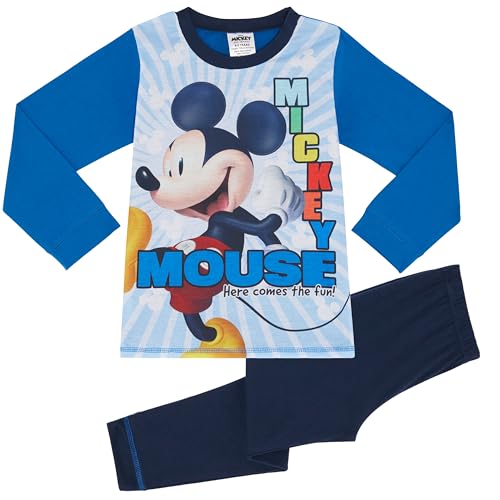 Disney Mickey Mouse Jungen Pyjama-Set/Nachtwäsche - 12-18 Monate: 86cm von Disney