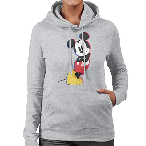 Disney Mickey Mouse Lean Women's Hooded Sweatshirt von Disney