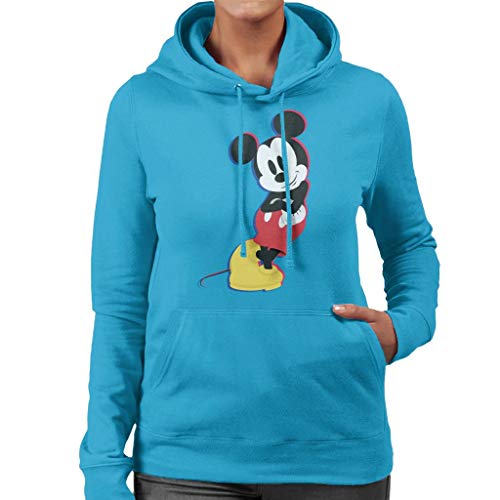 Disney Mickey Mouse Lean Women's Hooded Sweatshirt von Disney