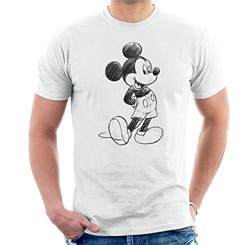 Disney Mickey Mouse Sketch Drawing Men's T-Shirt von Disney