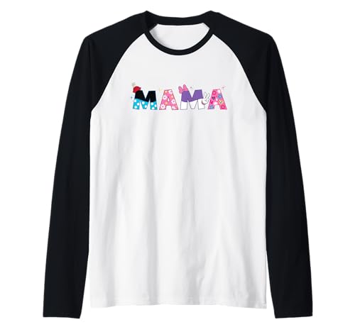 Disney Mickey Mouse and Friends Mama Mother's Day Birthday Raglan von Disney