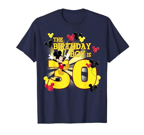 Disney Mickey & Friends 30 Year Old Birthday Boy T-Shirt Disney Mickey & Friends 30 Year Old Birthday Boy T-Shirt von Disney