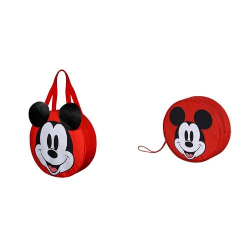 Disney Micky Maus Face - Strandtasche + Kosmetiktasche Jumbo von Disney