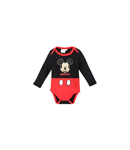 Disney Minnie Baby-Mädchen 2123 Body, Schwarz, 80 von Disney Minnie