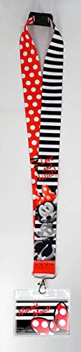 Disney Minnie Mouse Deluxe Lanyard, Multi Color von Disney