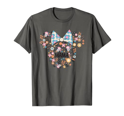 Disney Minnie Mouse Disney Mama Icon Flowers Mother’s Day T-Shirt von Disney