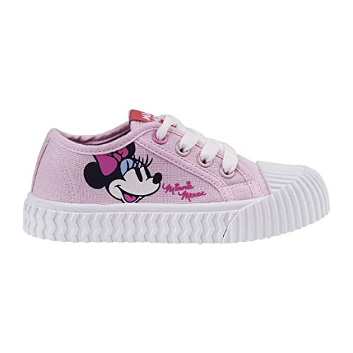 Disney Minnie Mouse Sneaker für Mädchen, Sportschuhe, Leichte Schuhe, Turnschuhe Geschenk für Mädchen, Größe EU 35 von Disney