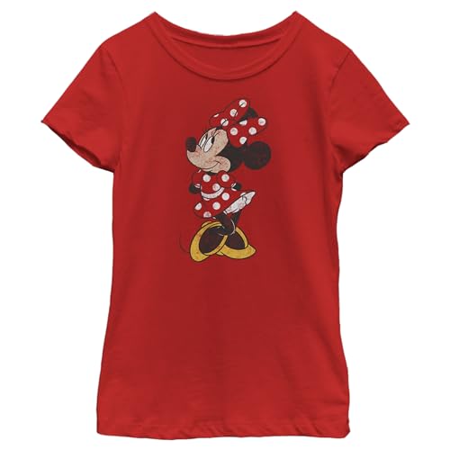 Disney - Modern Vintage Minnie Kids Crew neck Red 104 von Disney