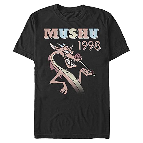 Disney Mulan - 90s Mushu Unisex Crew neck Black L von Disney