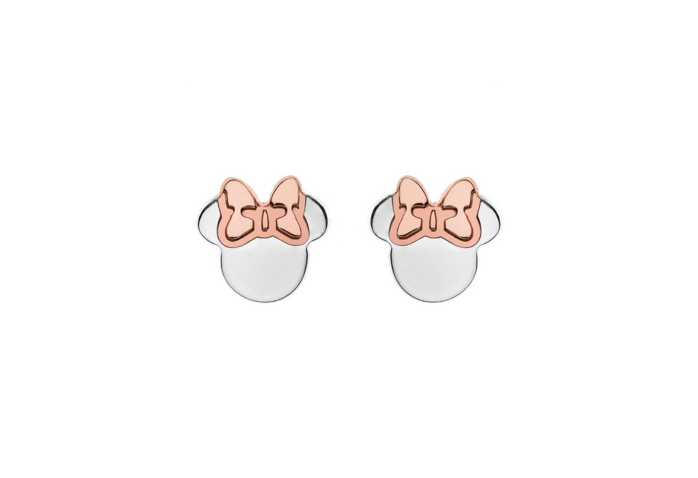 Disney Ohrring-Set ©DISNEY Minnie Mouse Kinderohrringe 925er Silber rose von Disney