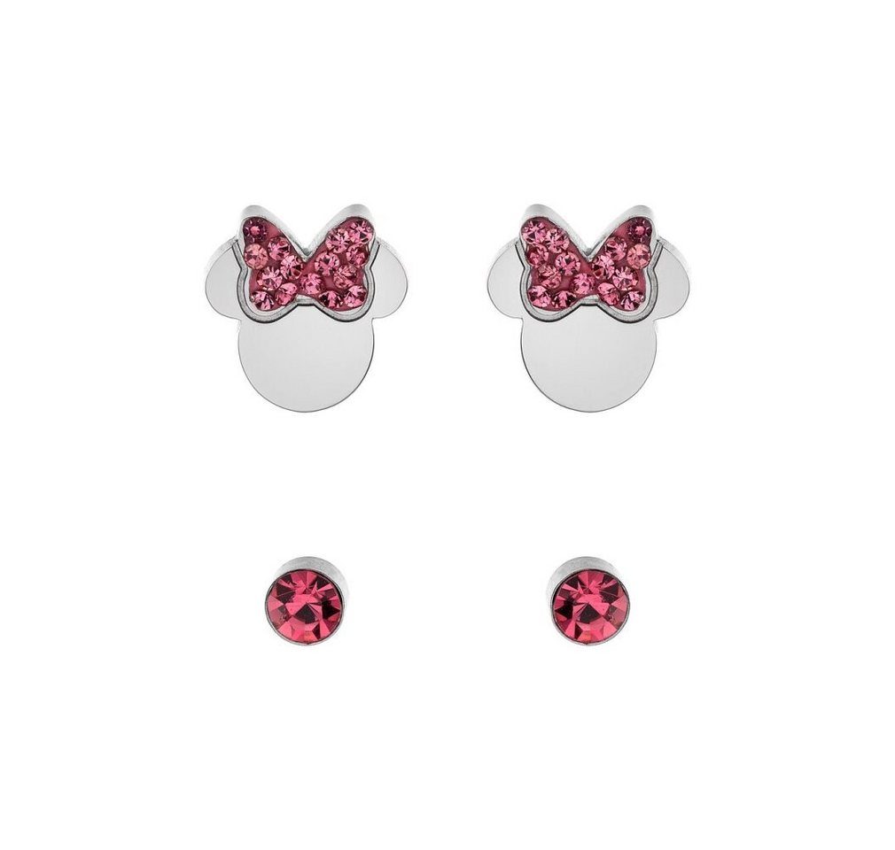 Disney Ohrring-Set Glitter Minnie Mouse Mädchen-Ohrringe Set S600149RPL-B.CS von Disney