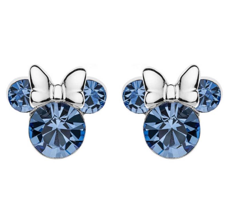 Disney Ohrring-Set Glitzernde silberne Minnie Mouse Ohrstecker ES00013SDECL.CS von Disney