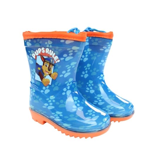 Disney Botte Lilo Stitch Junge Rain Boot, BLEU, 28 EU von Disney