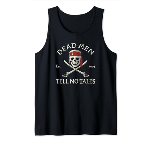 Disney Pirates of the Caribbean Dead Men Tell No Tales Tank Top von Disney