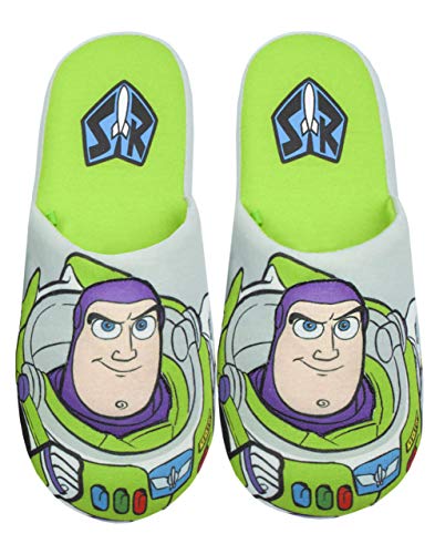 Disney Pixar Toy Story Hausschuhe Herren Buzz Lightyear Neuheit Haus Hausschuhe 41-42 EU von Disney