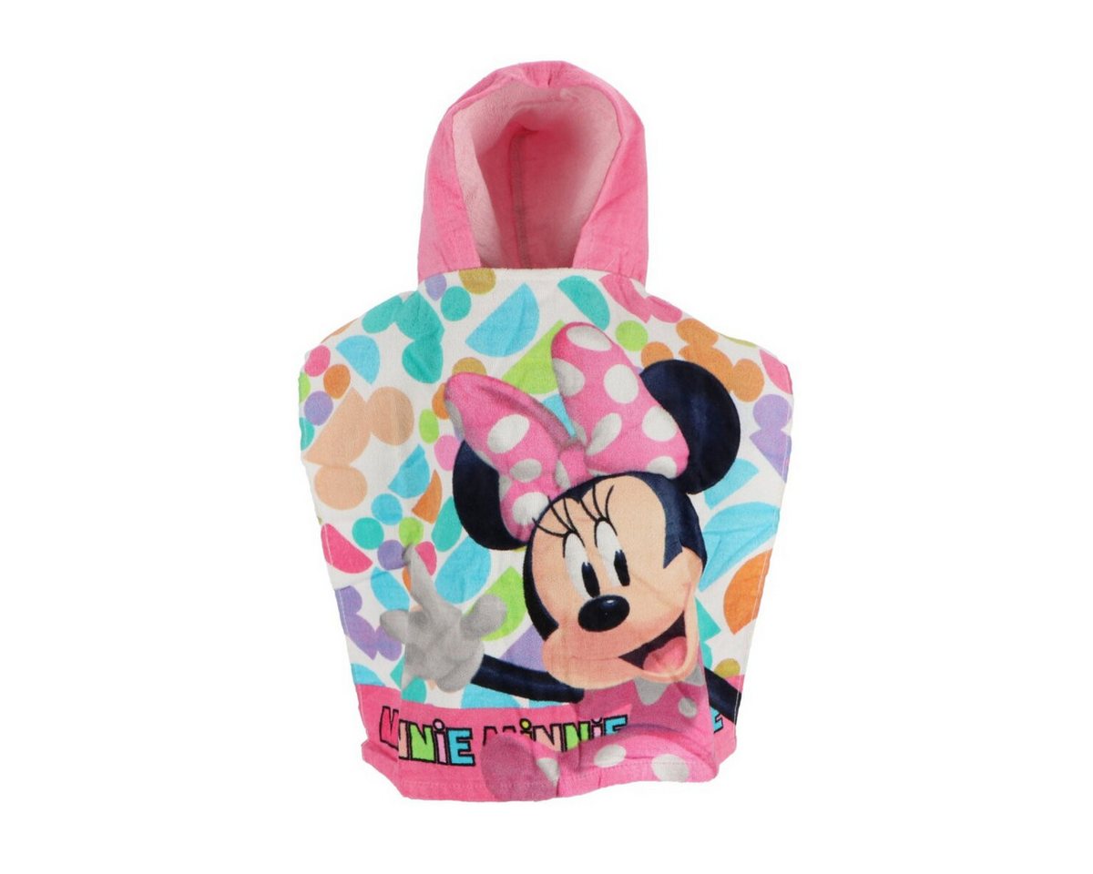 Disney Poncho Minnie Maus Poncho mit Kapuze Badeponcho 100x50cm Disney Poncho Minnie Maus Poncho mit Kapuze Badeponcho 100x50cm von Disney