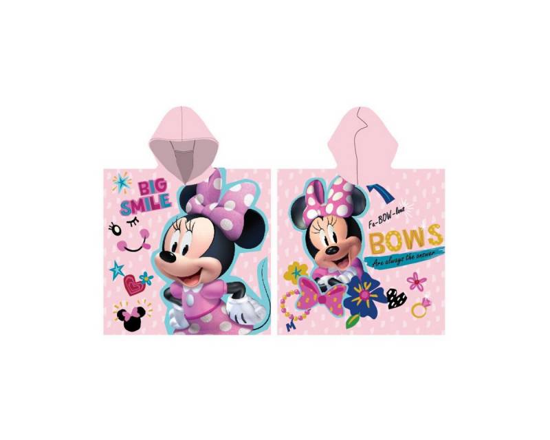 Disney Poncho Minnie Mouse Poncho 55x110cm – Smile Design Fast Dry von Disney