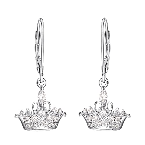 Disney Princess Crown Sterling Silber CZ Stone Set Ohrringe E905651RZWL.PH von Disney