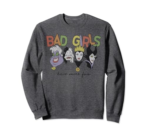 Disney Princess Villains Bad Girls Have More Fun Sweatshirt von Disney
