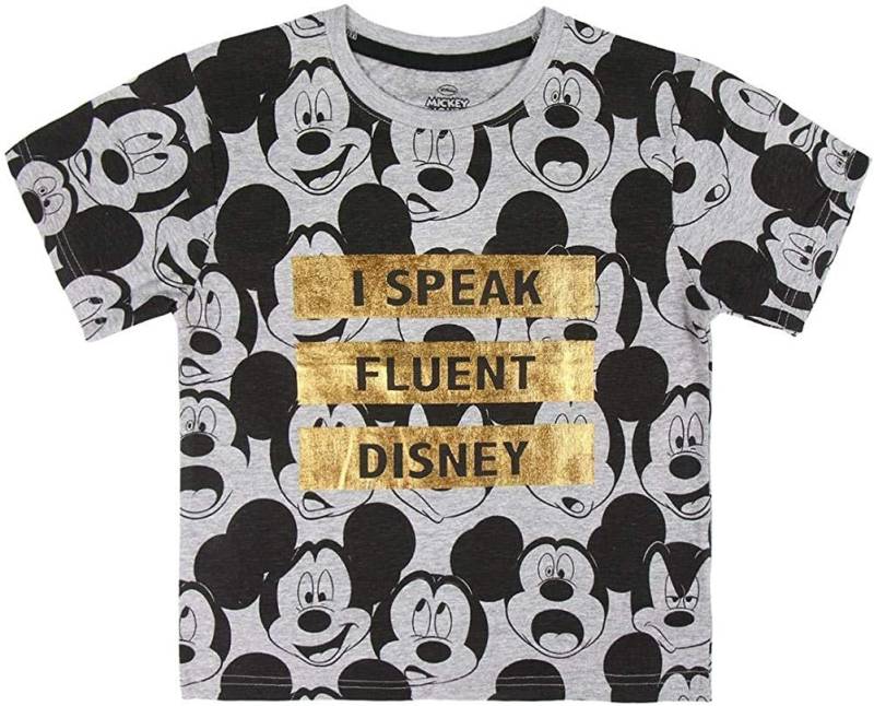 Disney Print-Shirt Mickey und Minnie Mouse T-Shirt Jungen und Mädchen Kindershirts 1 2 3 4 5 6 7 8 Jahre von Disney