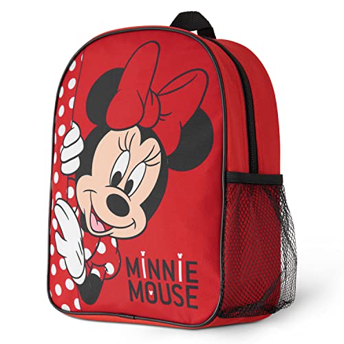 Disney Rucksack Kinder, Kindergartenrucksack Mädchen Minnie Mouse Aristocats Marie Rucksack Mädchen (Rot Minnie) von Disney