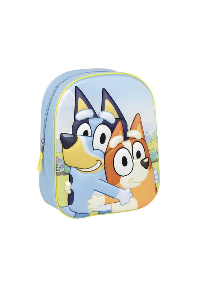 Disney Rucksack Kinder Rucksack 3D Bluey (Set) von Disney